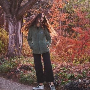 Green Patagonia Fleece